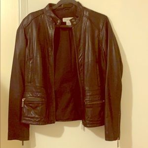 Leather jacket